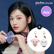 CLIO KILL COVER FOUNWEAR CUSHION THE ORIGINAL SET(HARRY POTTER COLLABO) (+DOBBY or HEDWIG KEY RING)