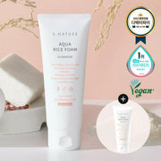 S.NATURE Aqua Rice Mild Acidic Foam Cleanser 160mL Special Set (Special Gift: 20mL)