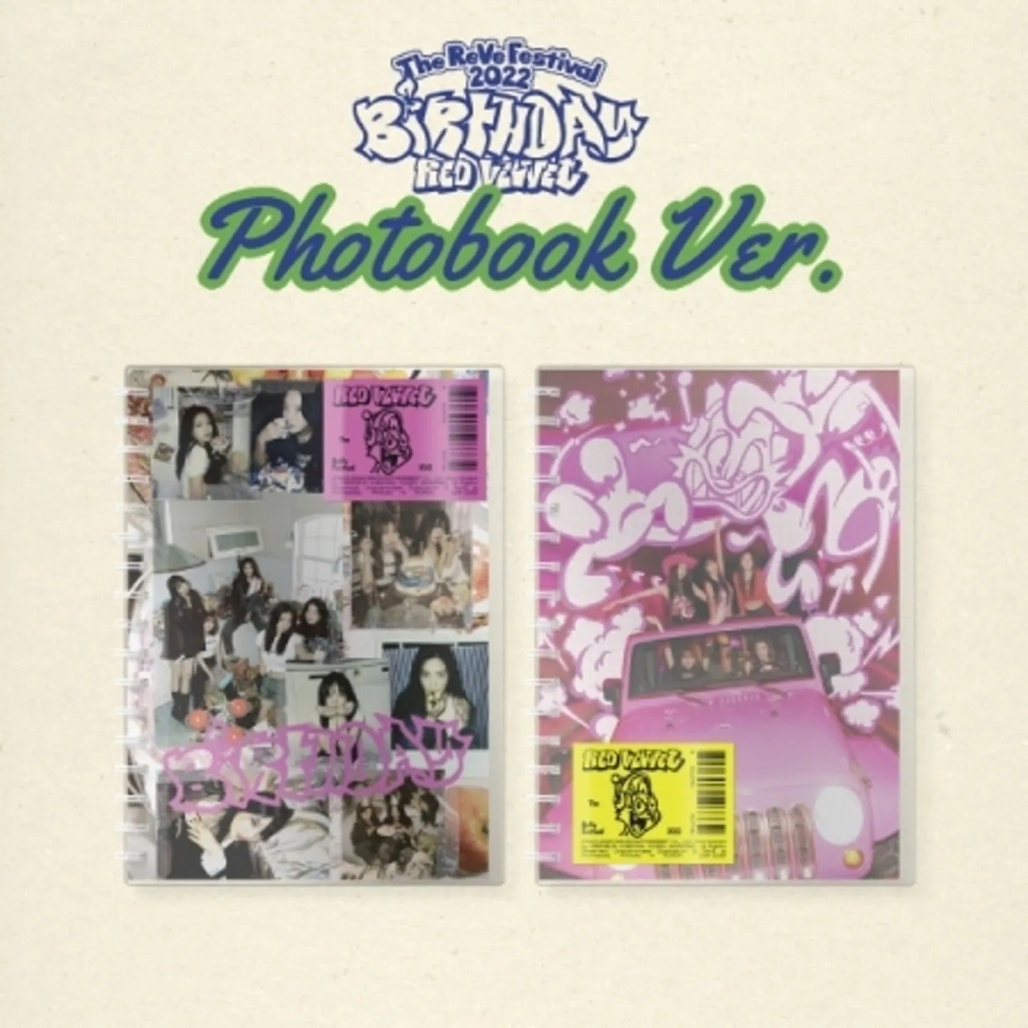 RED VELVET - THE REVE FESTIVAL 2022 : BIRTHDAY (PHOTO BOOK VER.)