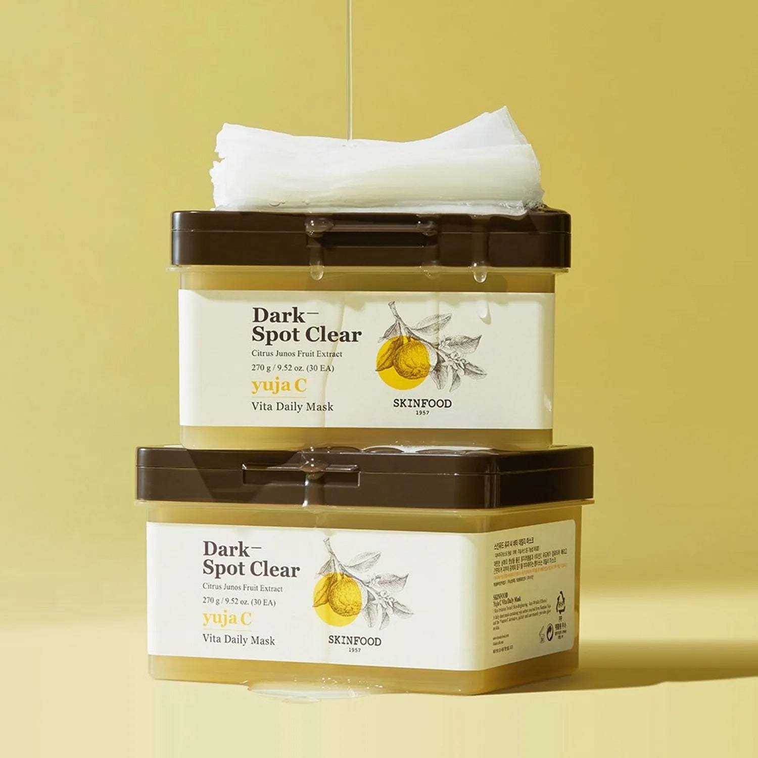 SKINFOOD Yuja C Vita Daily Mask Sheet 30P