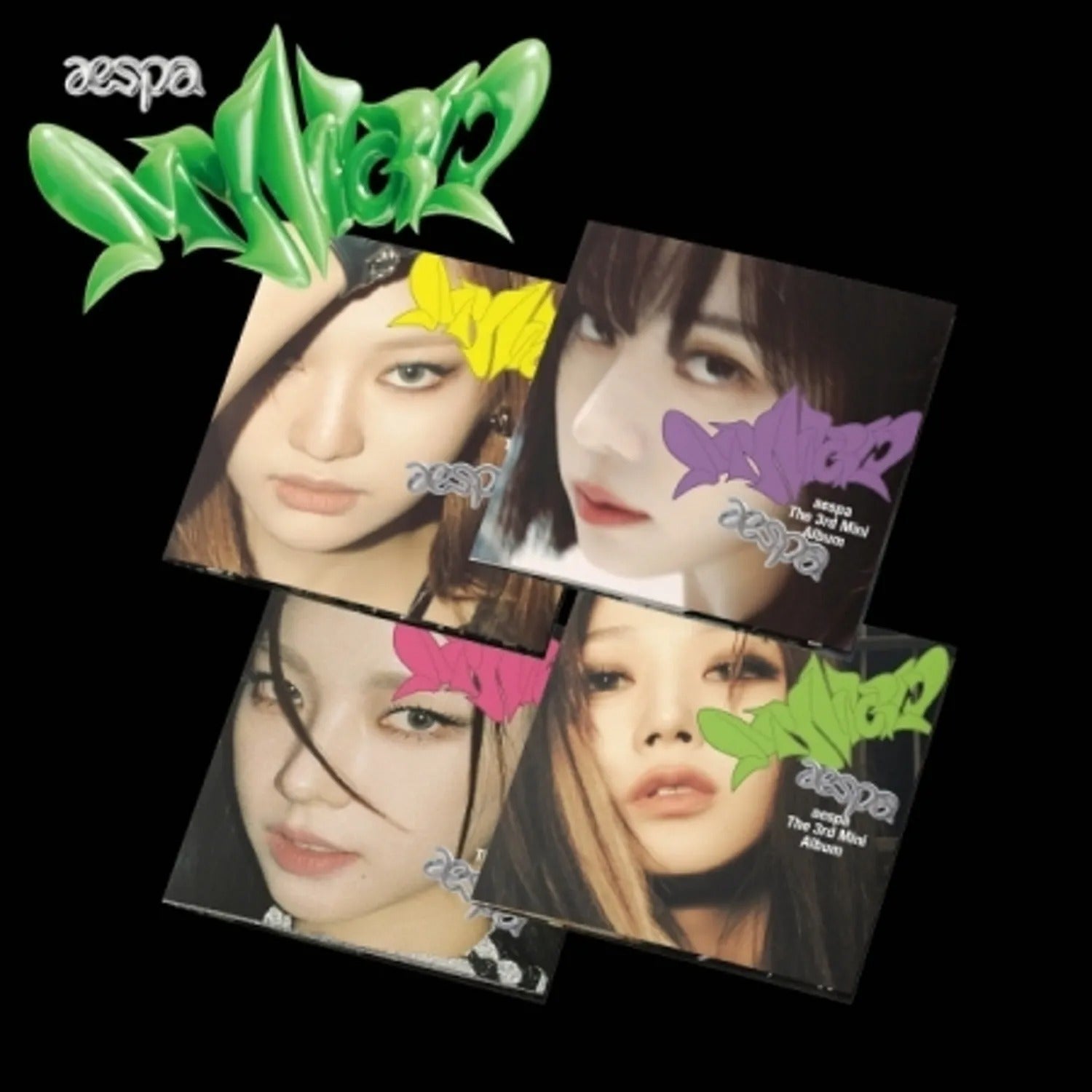 AESPA - MY WORLD (3RD MINI ALBUM) [POSTER VER.]