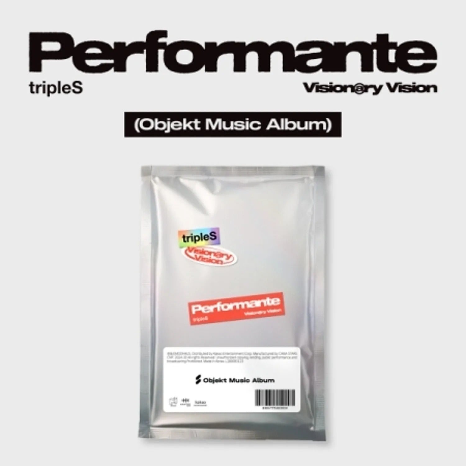 tripleS - Visionary Vision : Performante (OBJEKT MUSIC ALBUM