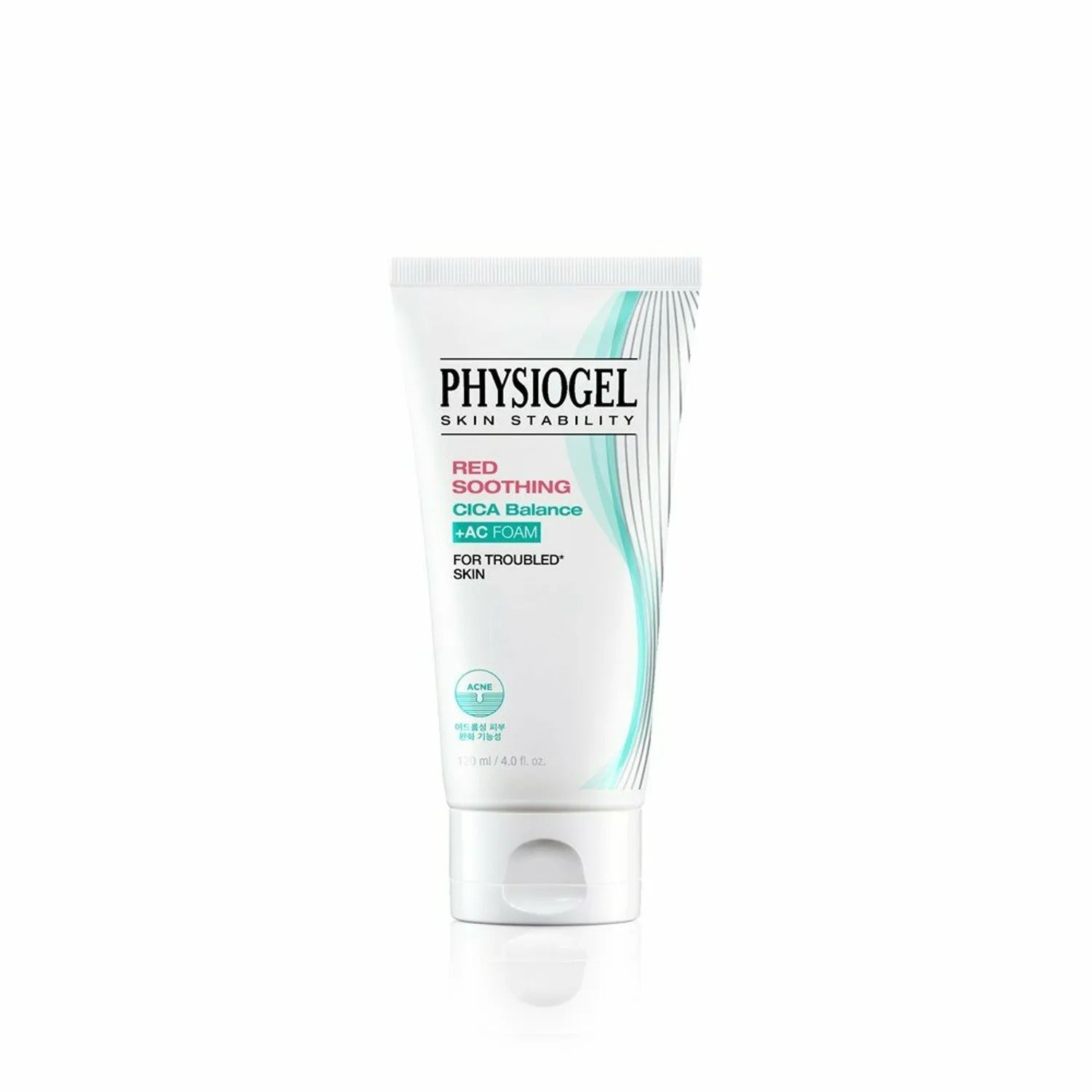 PHYSIOGEL Red Soothing Cica Balance +AC Cleansing Foam 120mL