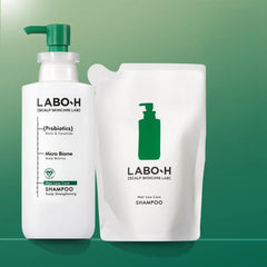 LABO-H Scalp Strenghtening Shampoo Hair Loss Care 333mL Refill Set