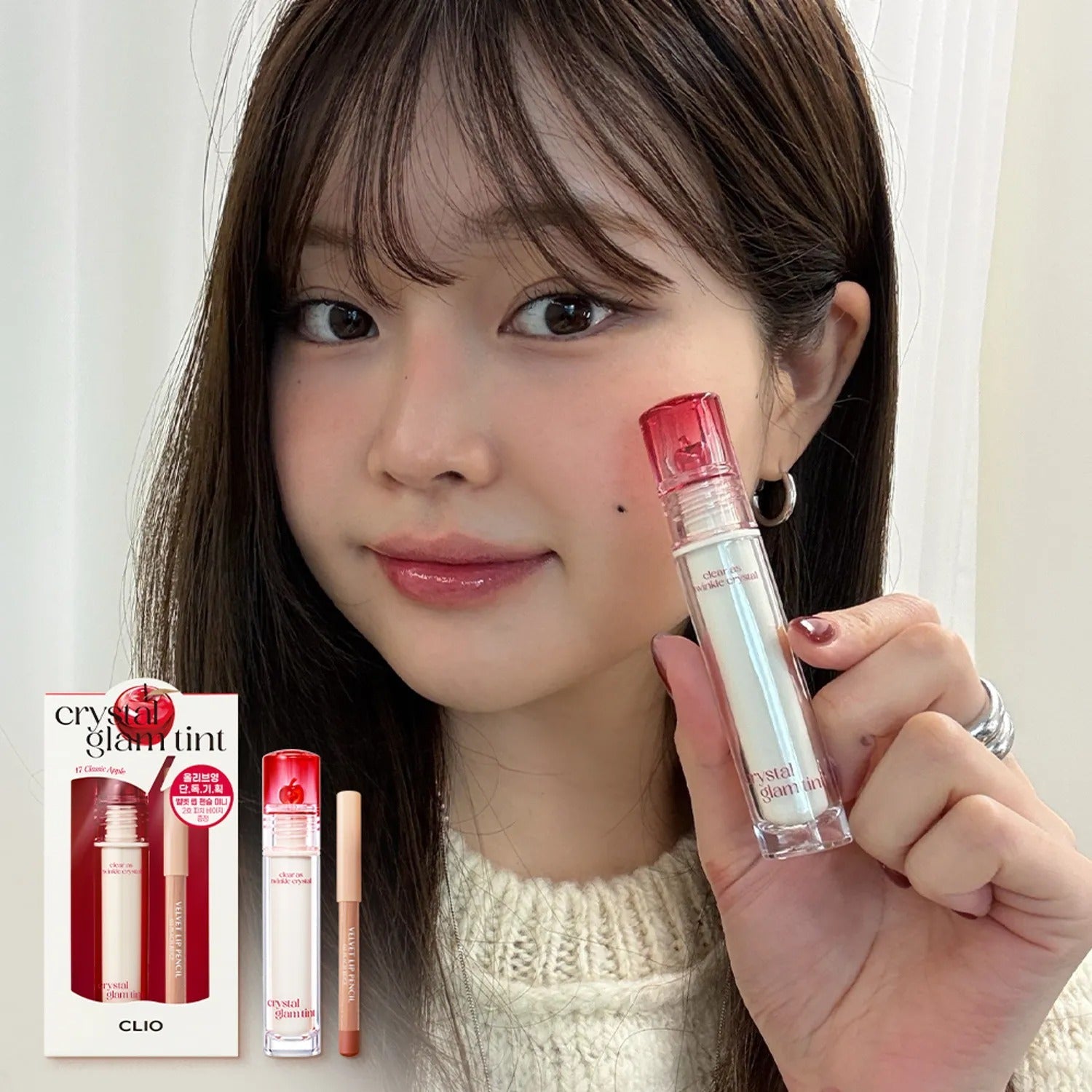 [APPLE SERIES EDITION] CLIO Crystal Glam Tint 3.4g
