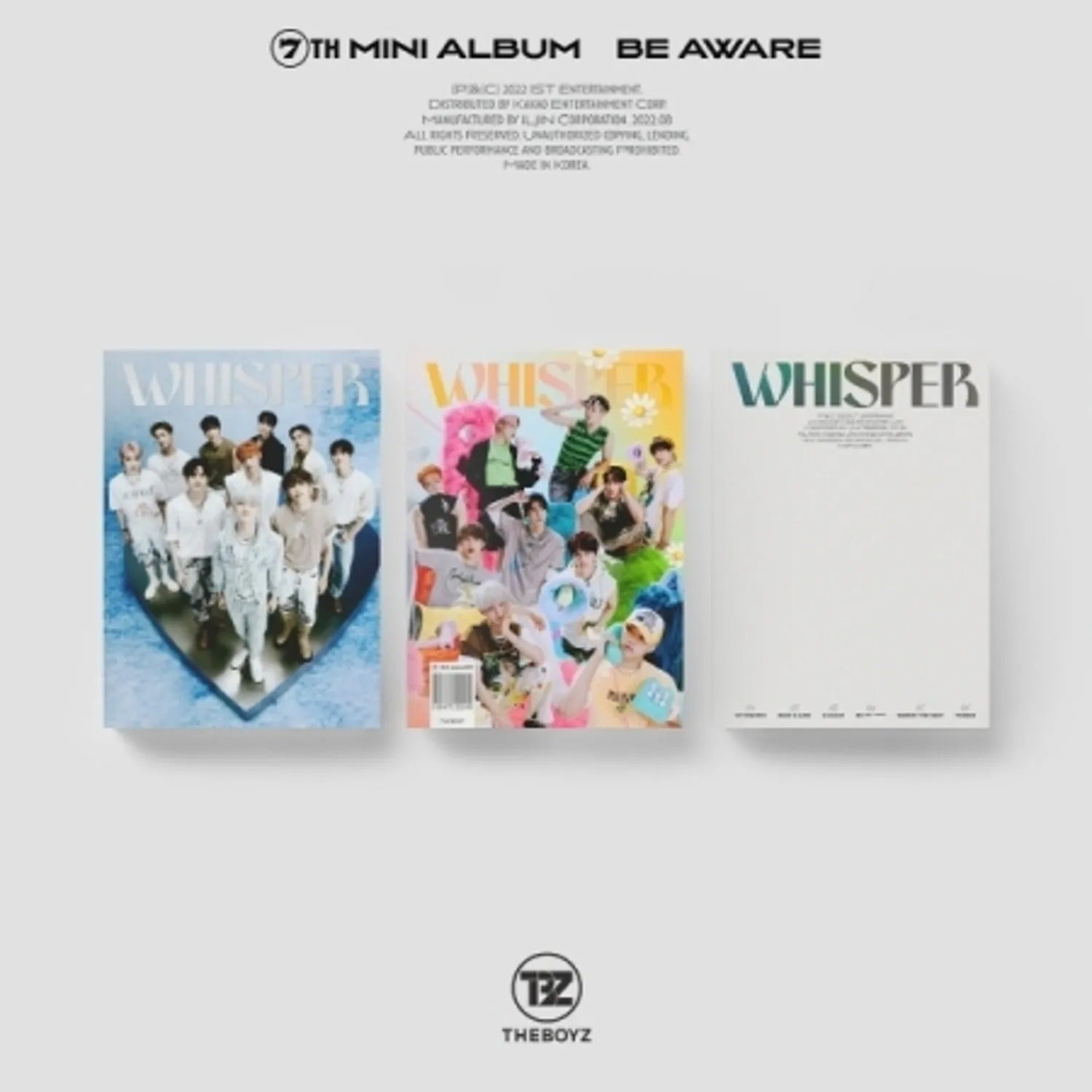 [RANDOM] THE BOYZ - BE AWARE (7TH MINI ALBUM)
