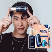 DASHU Men’s Tone Control Lotion 65ml #02 Neutral Beige Set (+Cleansing Oil 20ml)