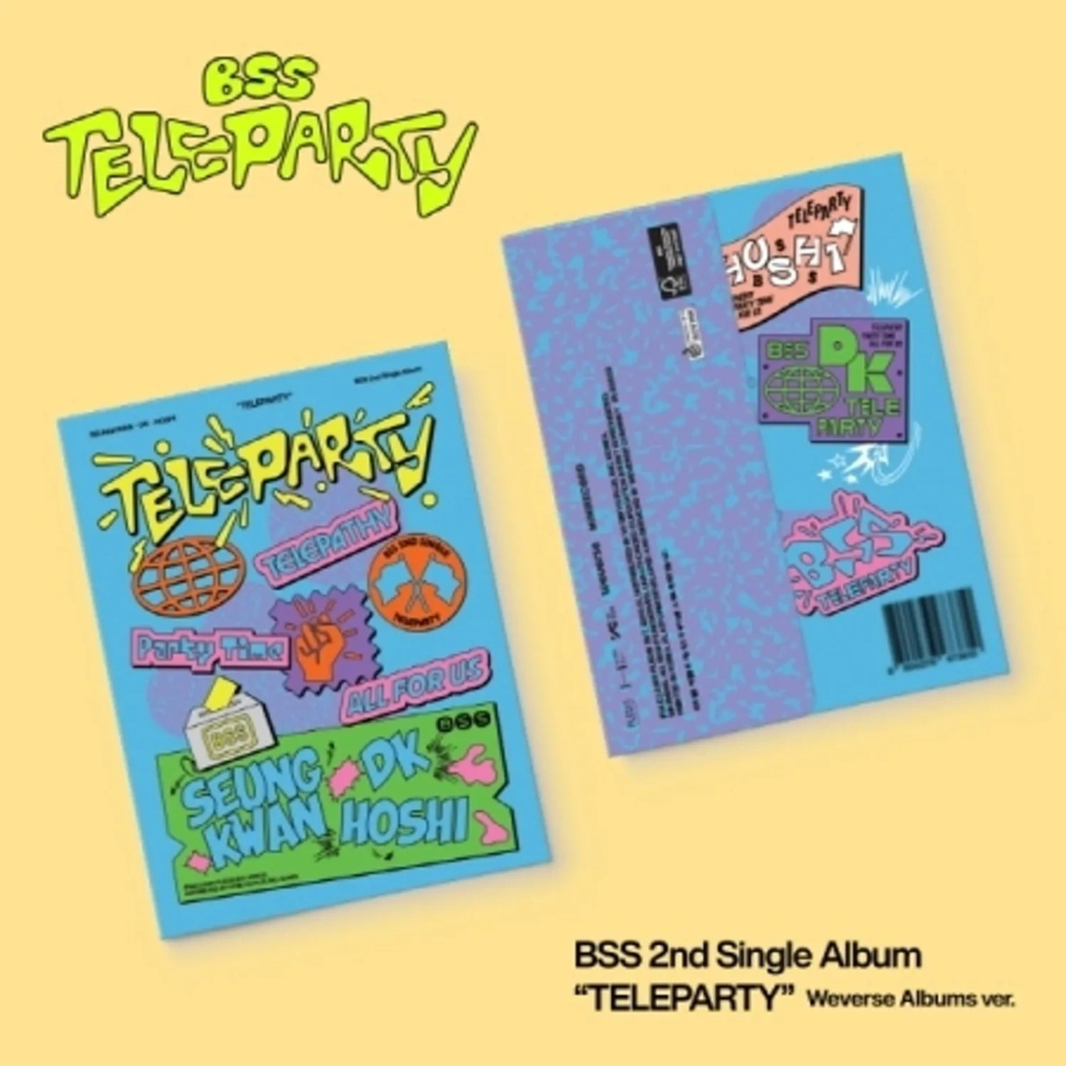 BSS (SEVENTEEN) - 2ND SINGLE ALBUM [TELEPARTY] (WEVERSE ALBUMS VER.)