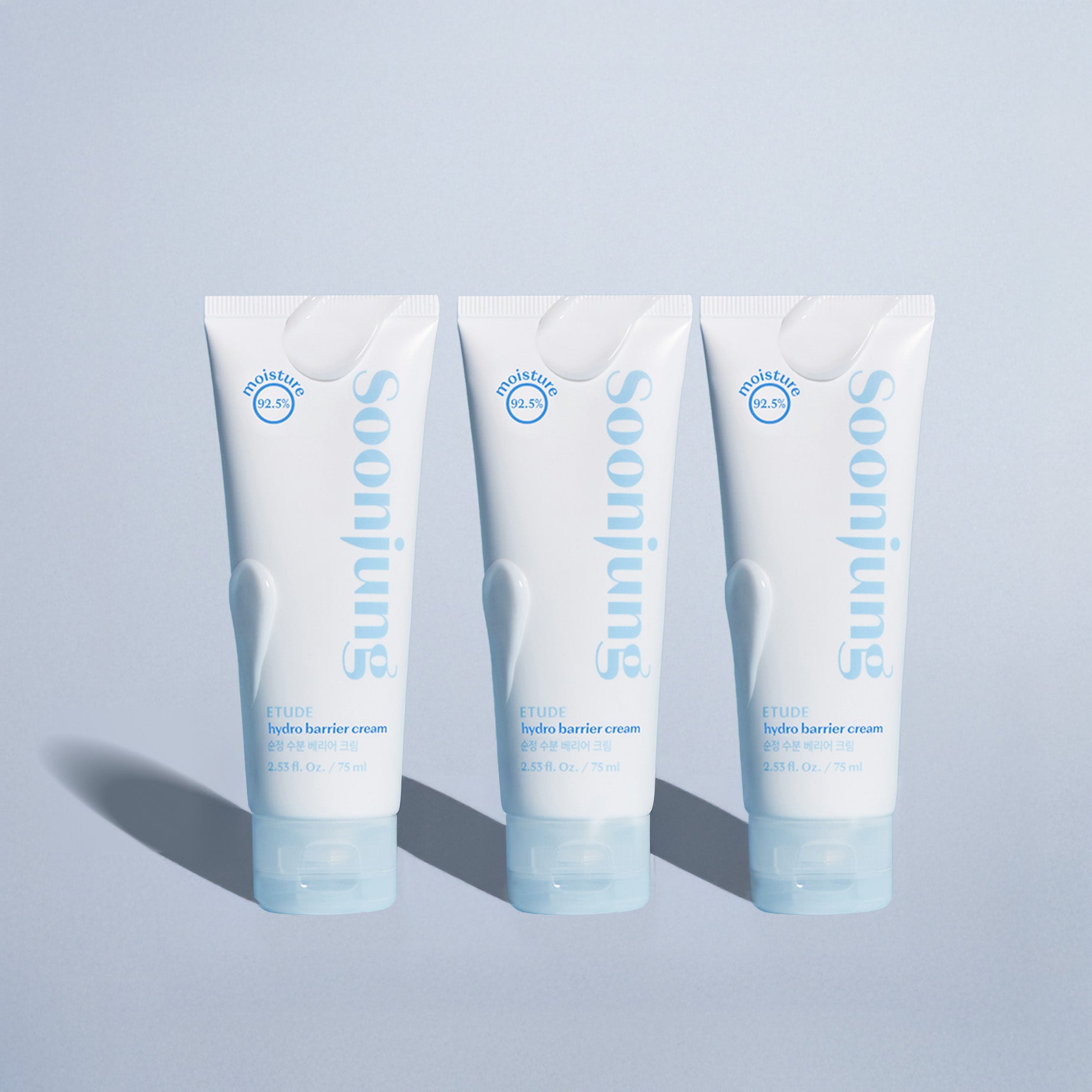 ETUDE Soonjung Hydro Barrier Cream 75mL Trio Set