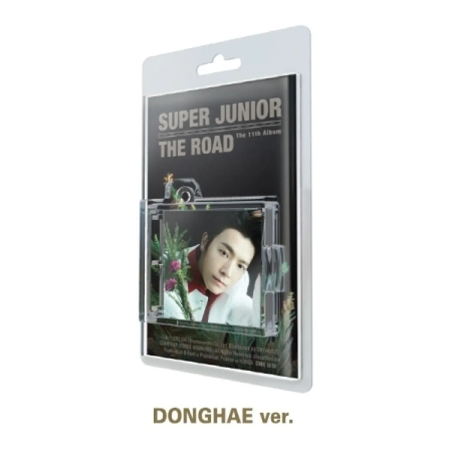 SUPER JUNIOR - VOL.11 [THE ROAD] (SMINI VER.) (SMART ALBUM) [DONGHAE VER.]