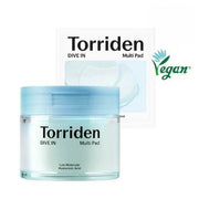 Torriden Dive In Low Molecular Hyaluronic Acid Multi Pad 80 Pads (+10 Pads) Special Set