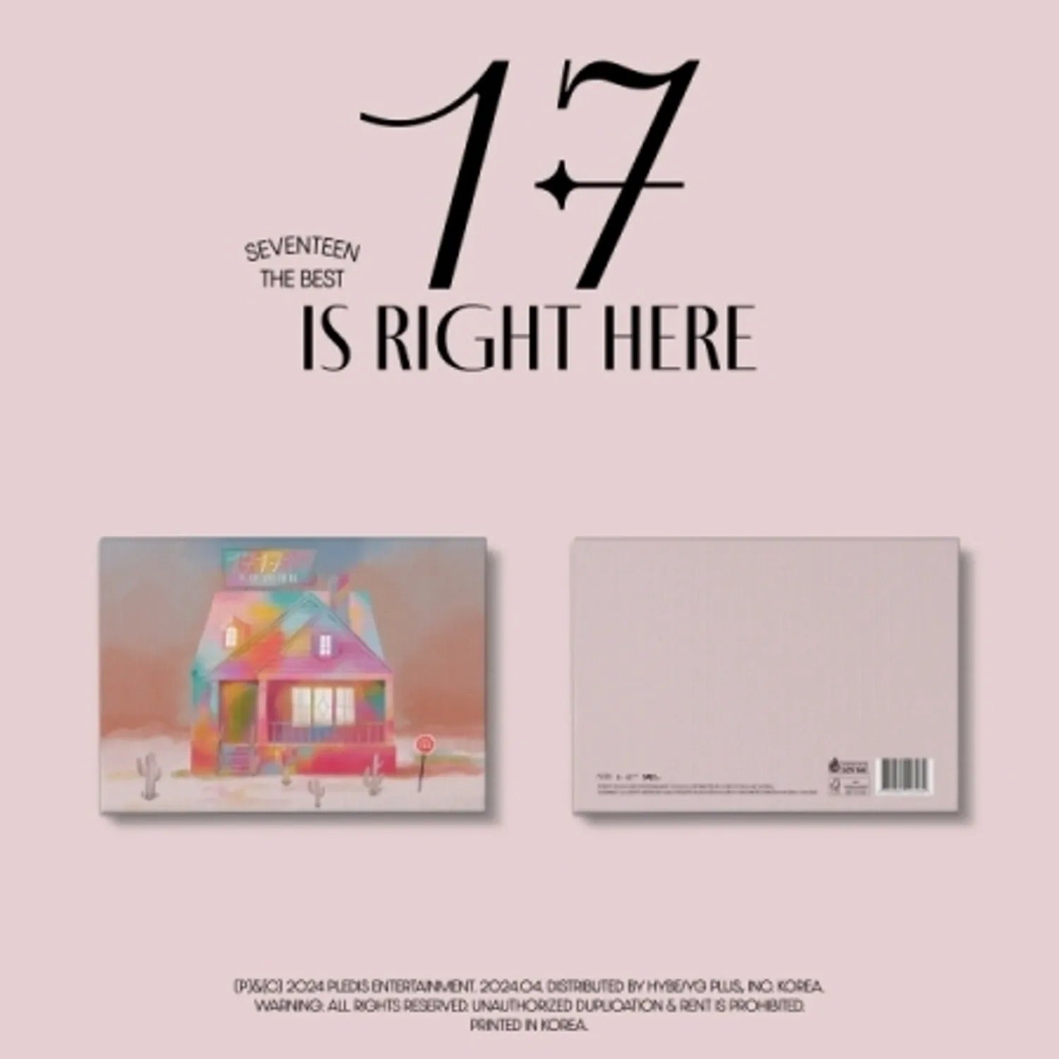 SEVENTEEN - SEVENTEEN BEST ALBUM [17 IS RIGHT HERE] (DELUXE VER.)
