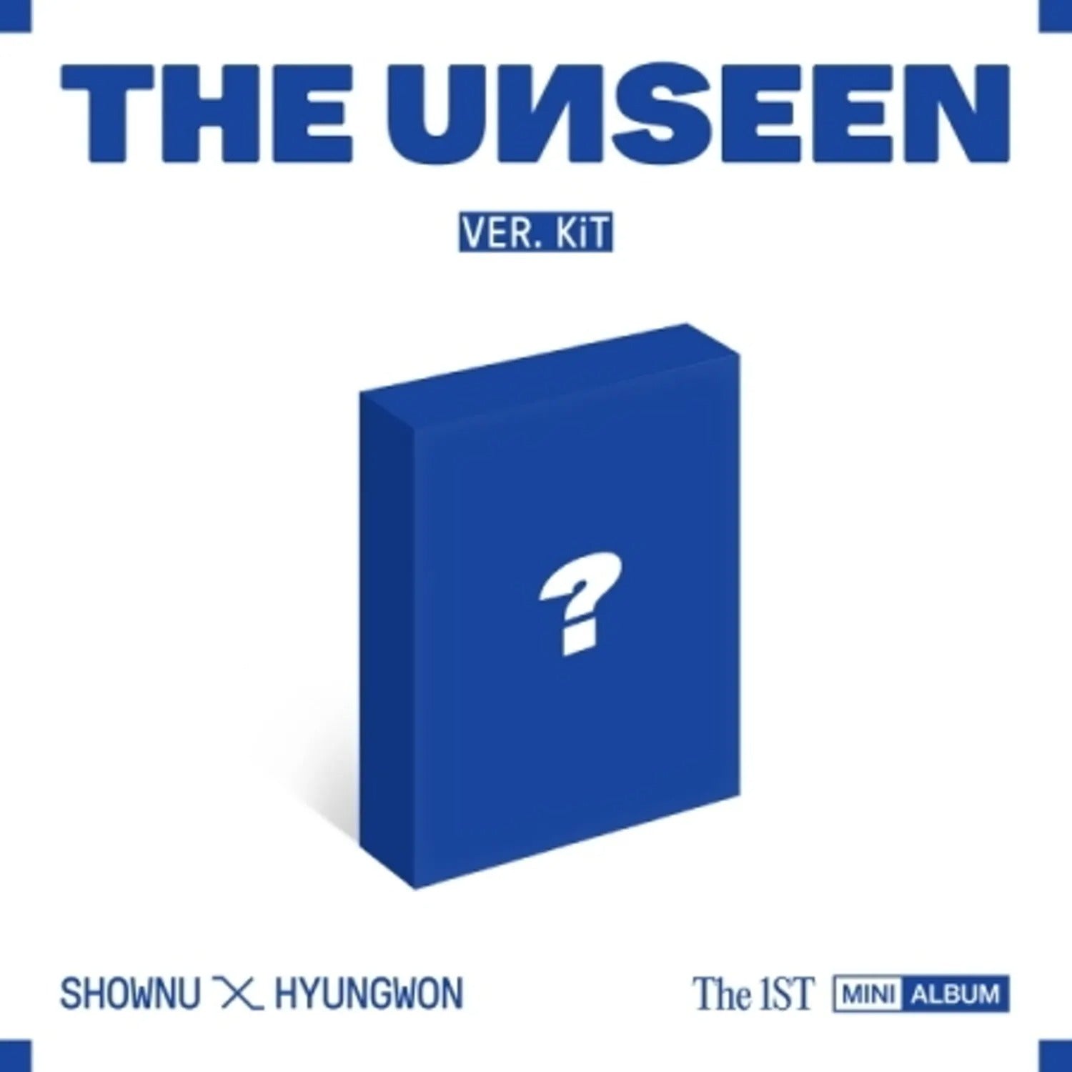 SHOWNU X HYUNGWON - 1ST MINI ALBUM [THE UNSEEN] (KIT ALBUM)