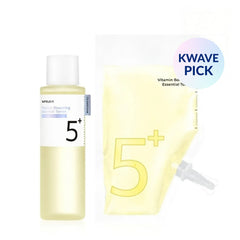 numbuzin No. 5 Vitamin Boosting Essential Toner 200ml Refill Set (+Refill 200ml)