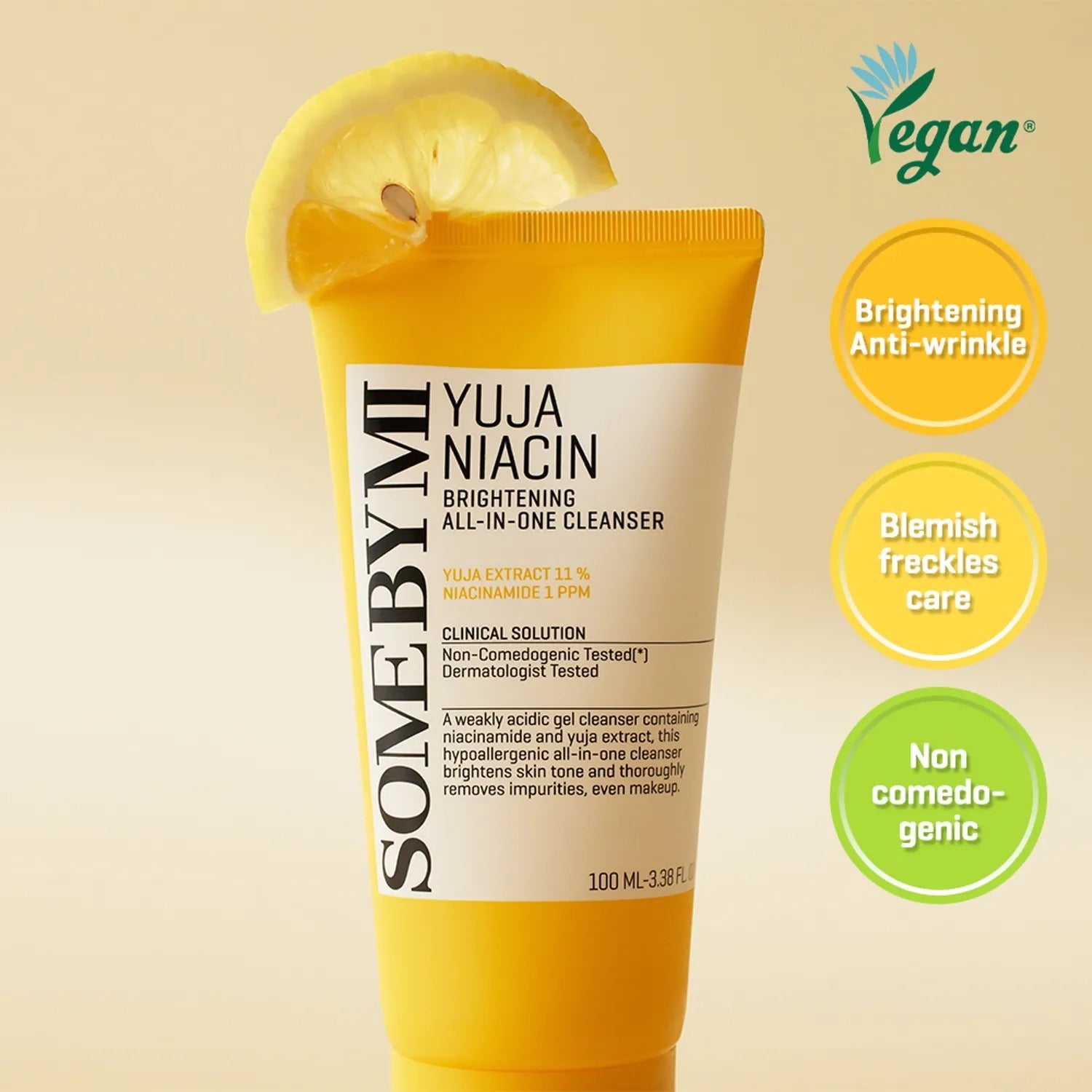 SOME BY MI Yuja Niacin Brightening All In One Cleanser 100ml