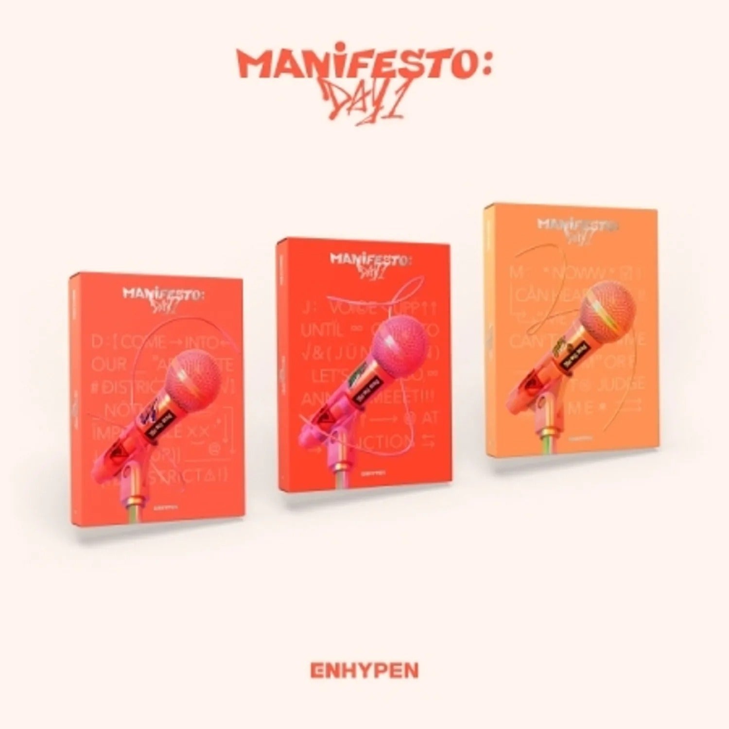 [RANDOM] ENHYPEN - MANIFESTO : DAY 1