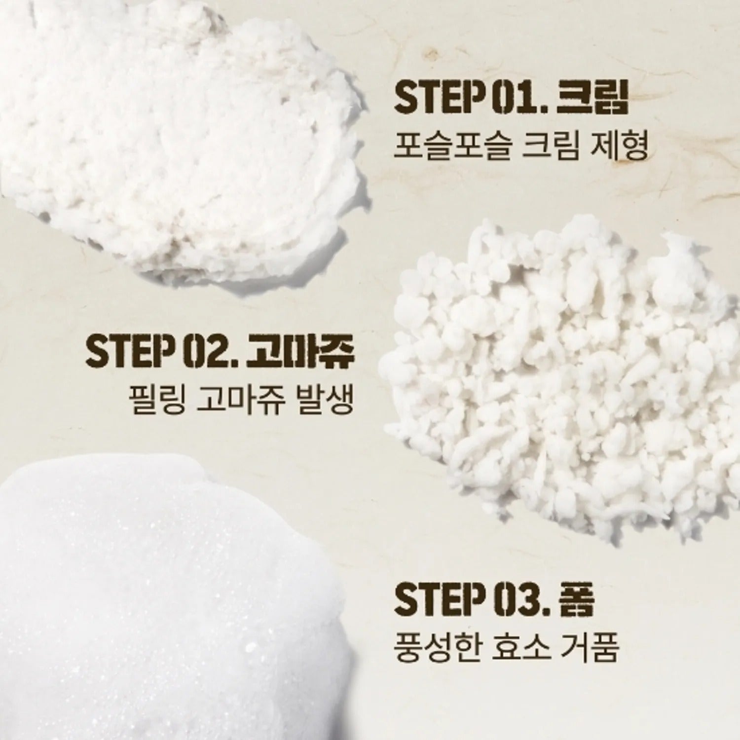 numbuzin No. 3 Rice Yeast Enzyme Sauna Gommage Foam 170ml