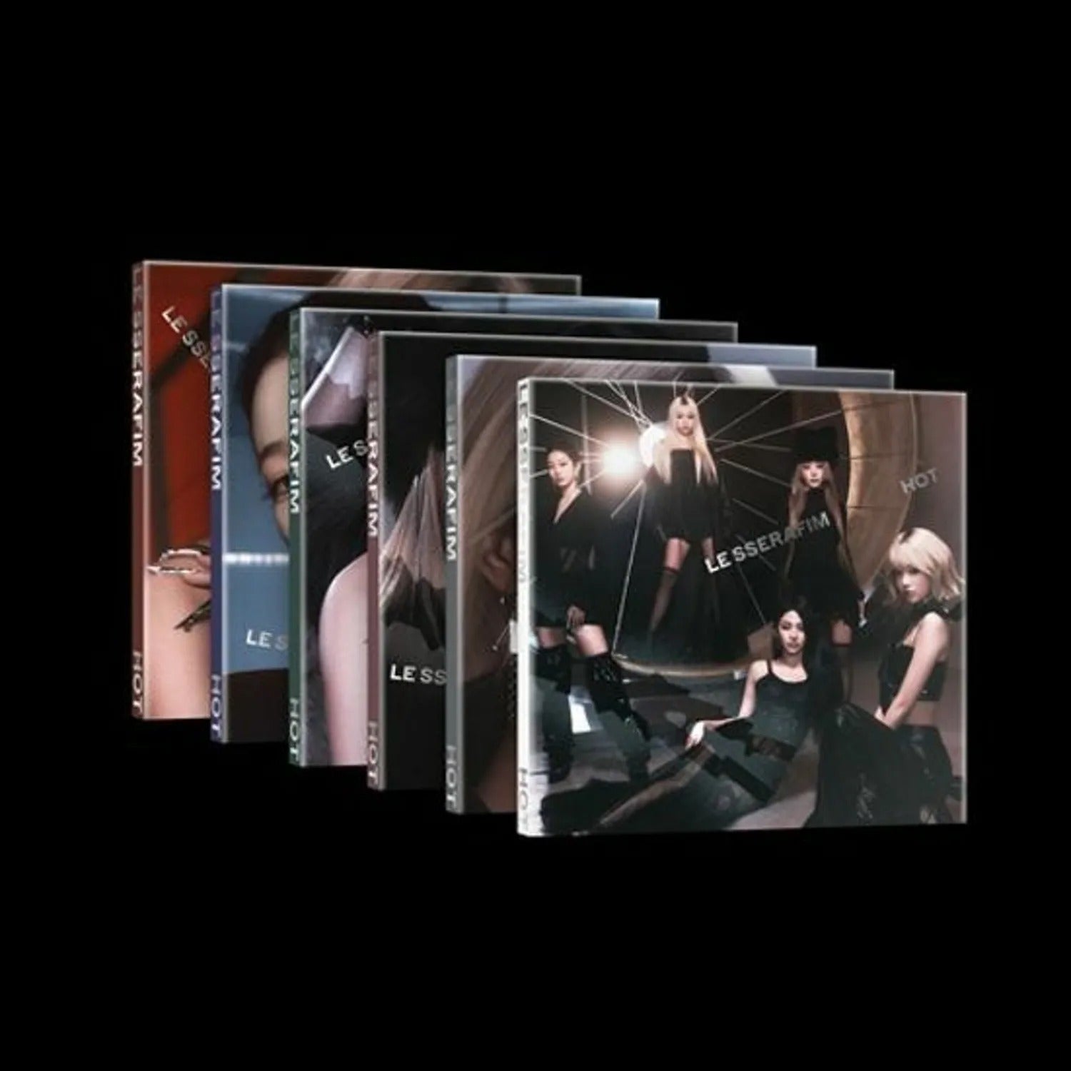 LE SSERAFIM 5th Mini Album 'HOT' (COMPACT ver.)