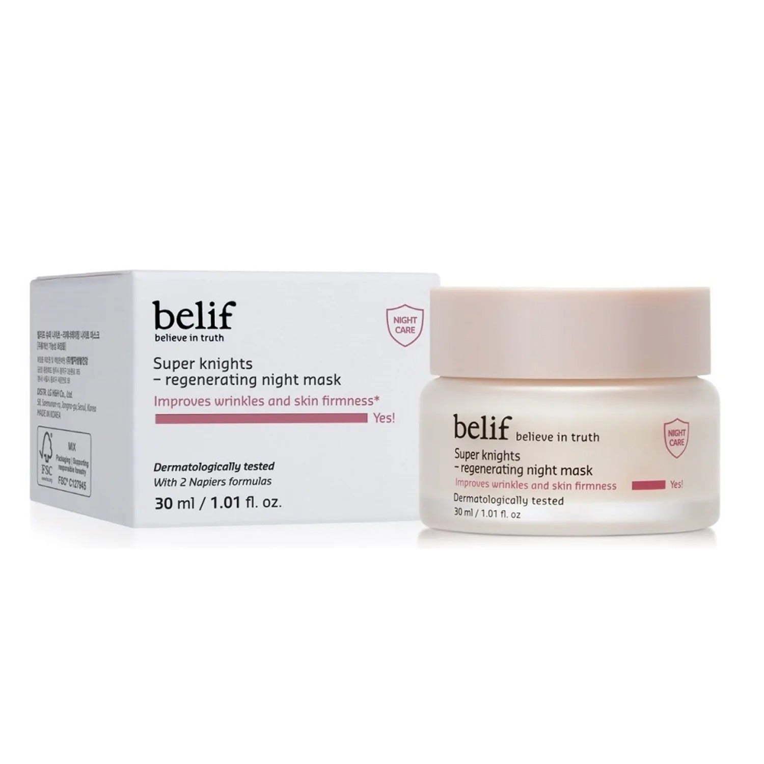 belif Super Knights Regenerating Night Mask 30ml