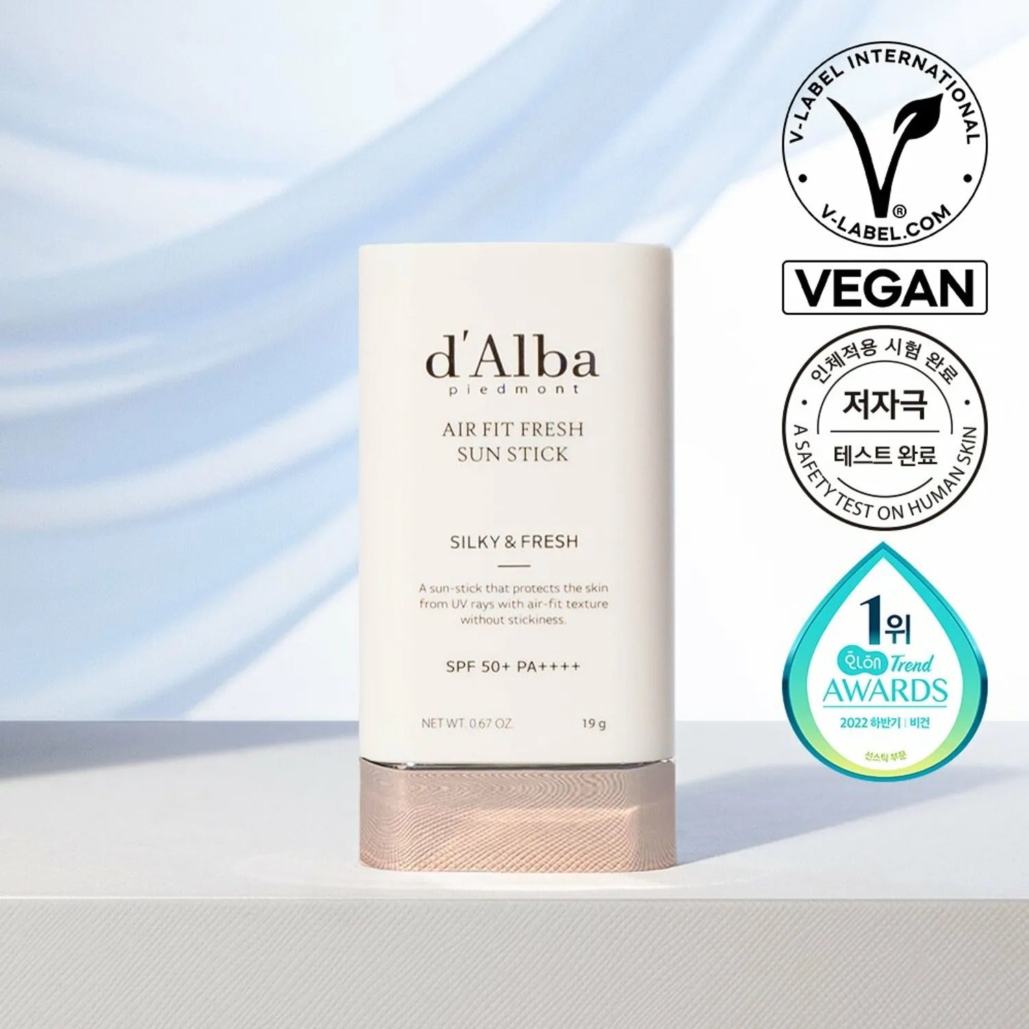 D'Alba Air Fit Fresh Sun Stick 19g