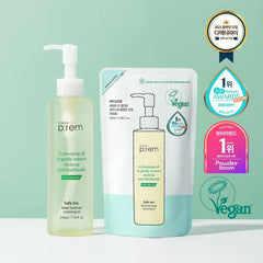 makeprem Safe Me Relief Moisture Vegan Cleansing Oil Special Set (210mL + 100mL)