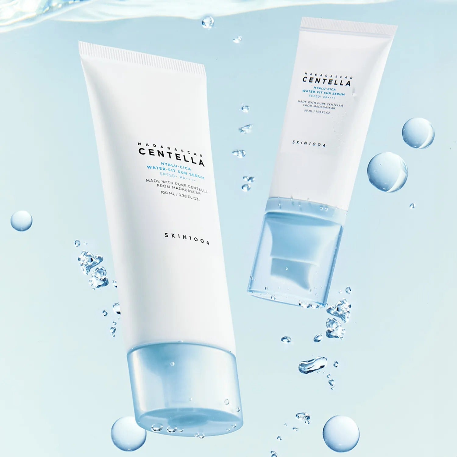 SKIN1004 Madagascar Centella Hyalu-Cica Water-Fit Sun Serum 100mL