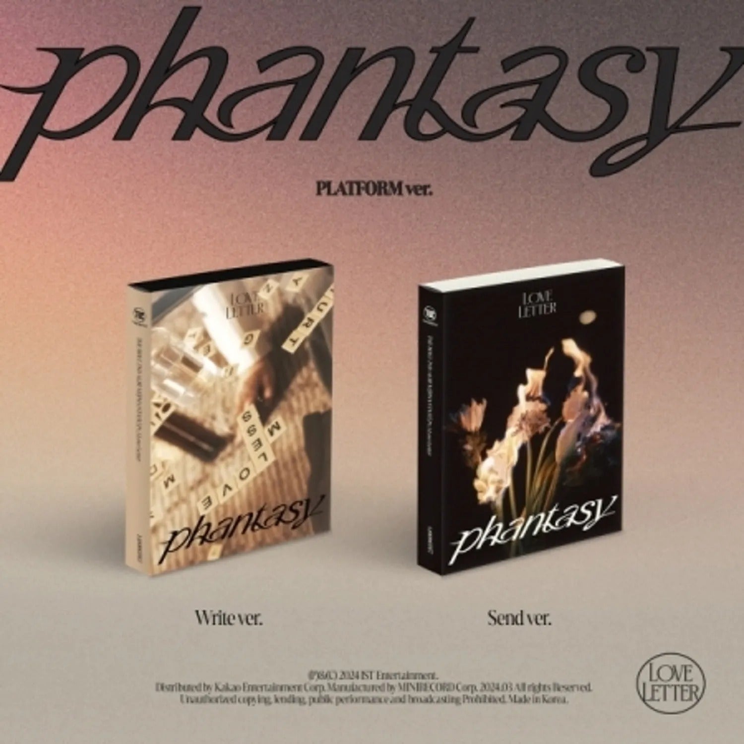 THE BOYZ - VOL.2 [PHANTASY] PT.3 LOVE LETTER (PLATFORM VER.)