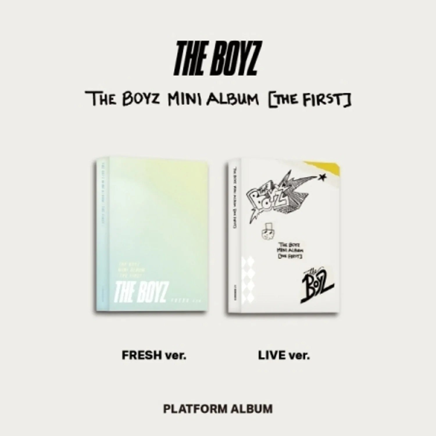 THE BOYZ - DEBUT ALBUM [THE FIRST] [PLATFORM VER.]