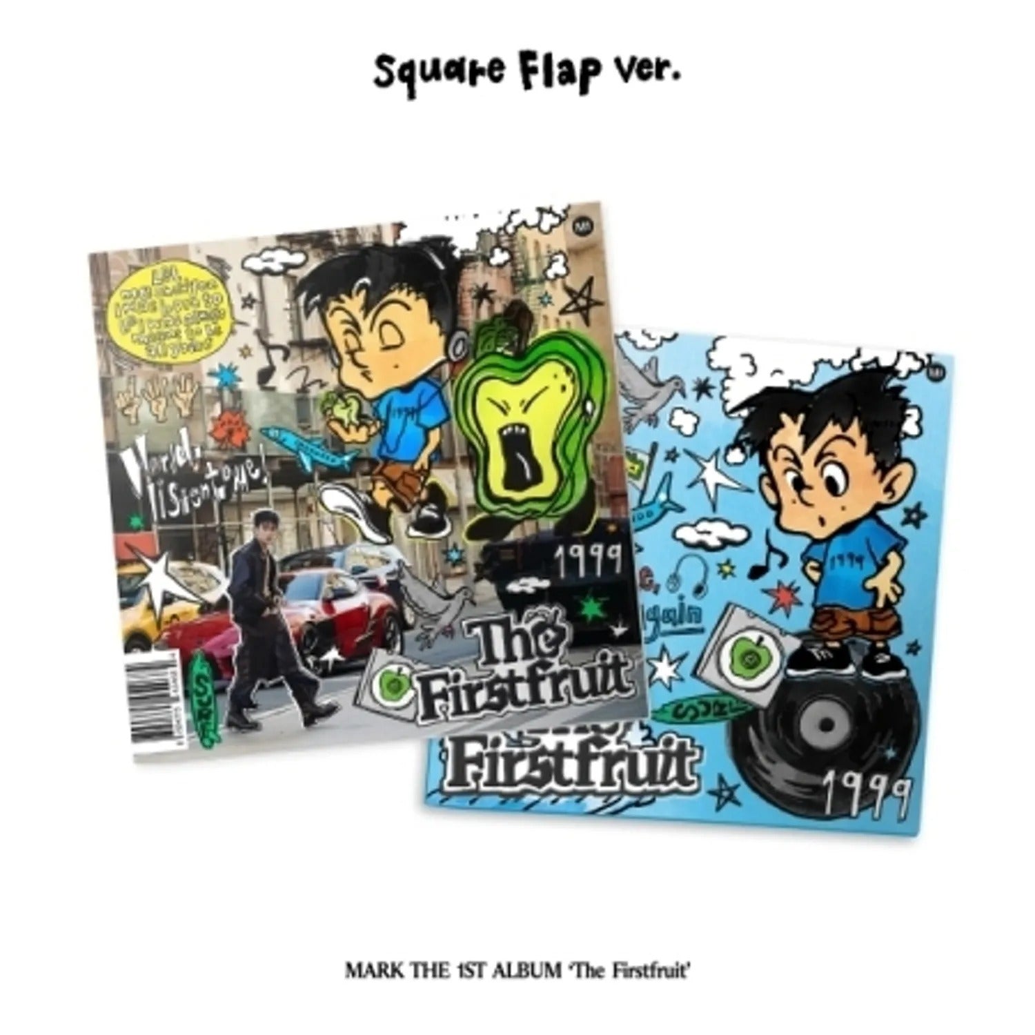 MARK - 1ST ALBUM [THE FIRSTFRUIT] (SQUARE FLAP VER.)