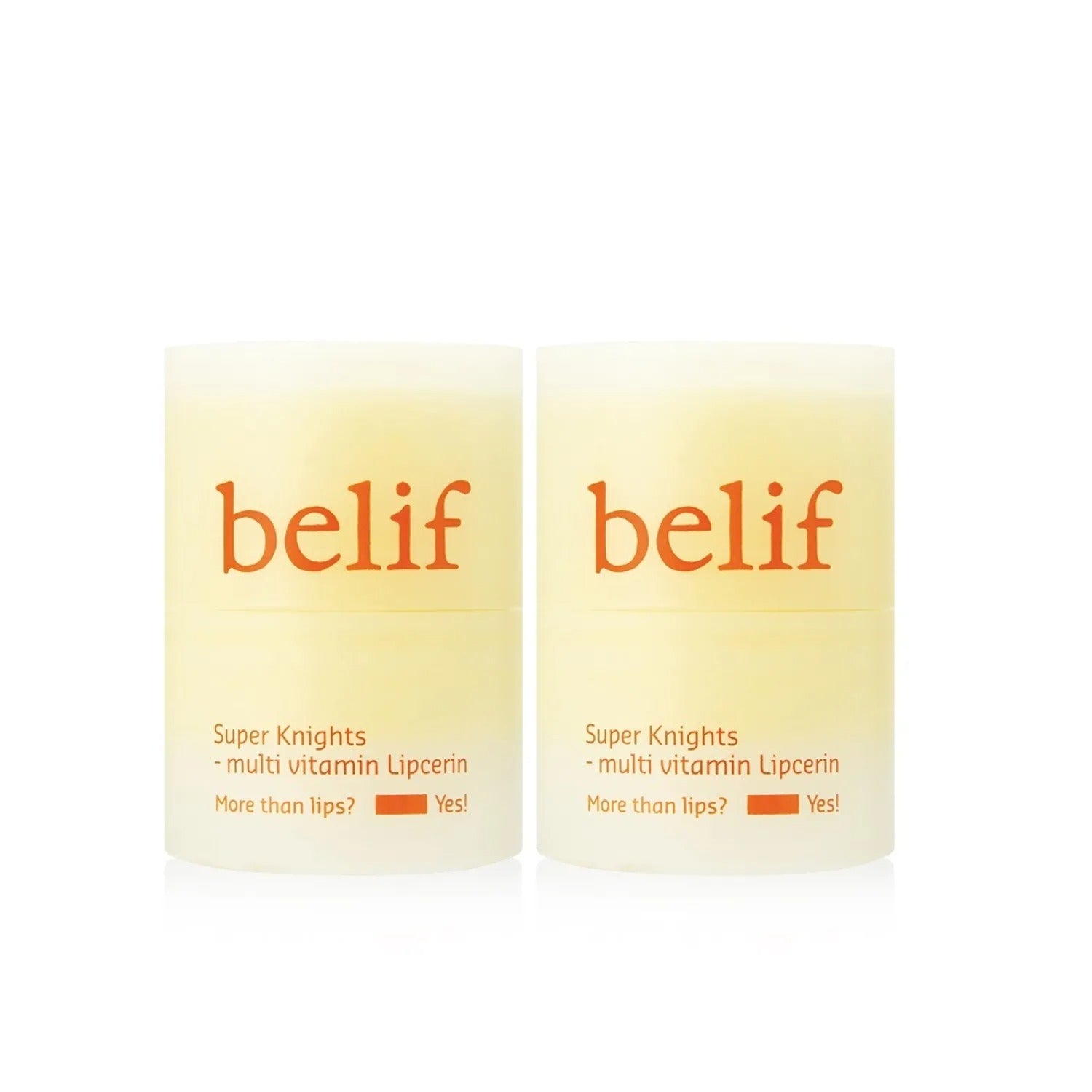 belif Super Knights Multi Vitamin Lipcerin 15ml Duo Holiday Set