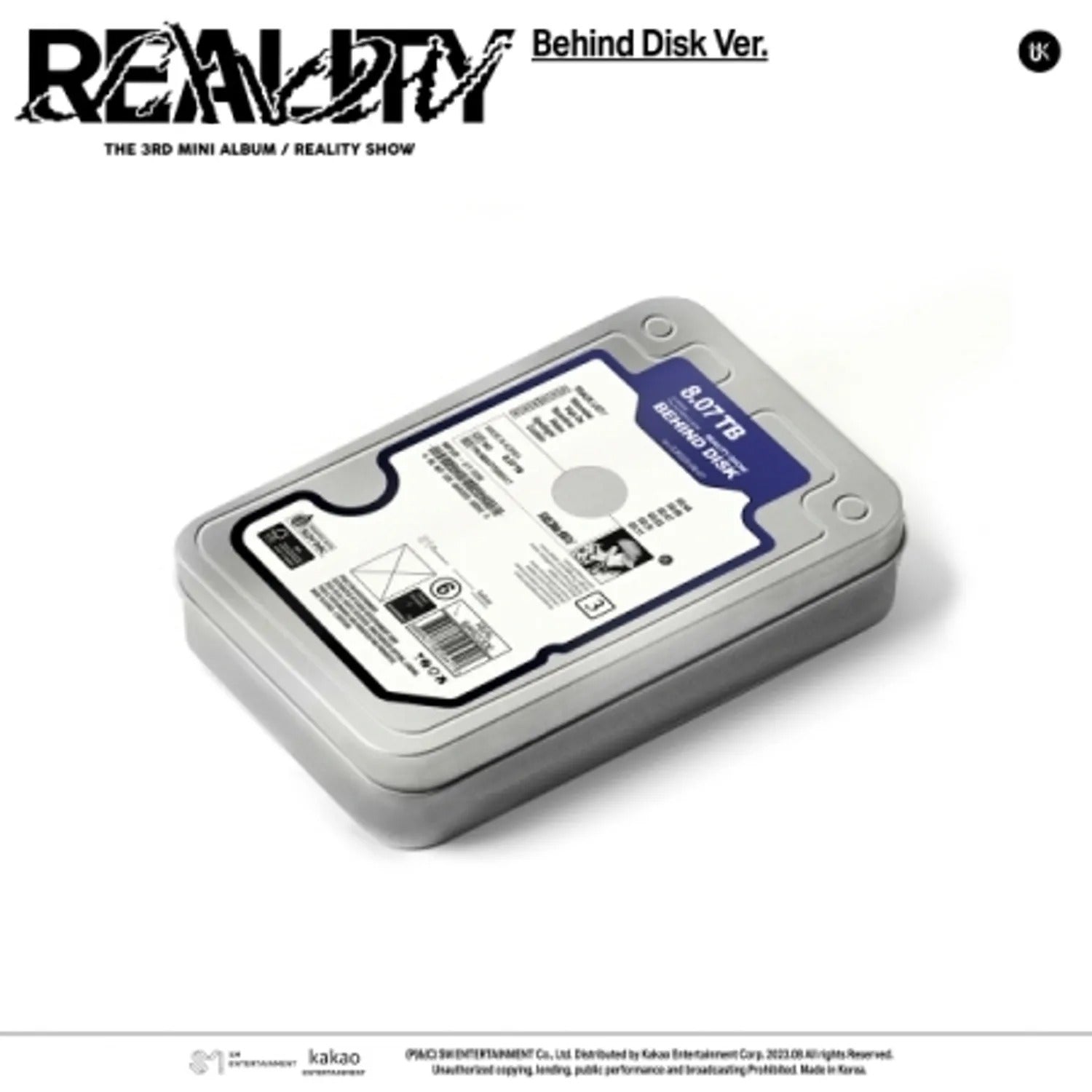 U-KNOW YOONHO - REALITY SHOW (3RD MINI ALBUM) (C VER.)(FIRST LIMITED EDITION)