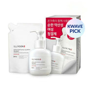 ILLIYOON Probiotics Gentle Cleanser 300mL+250mL Refill Set