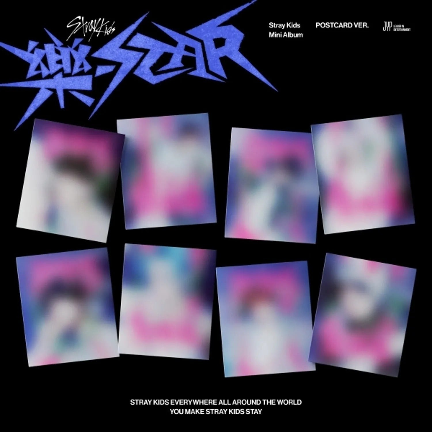 STRAY KIDS - 樂-STAR (POSTCARD VER.)