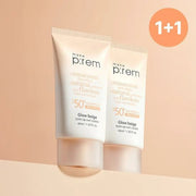 makeprem Glow Beige Tone Up Sun Cream 40mL 1+1 Special Set