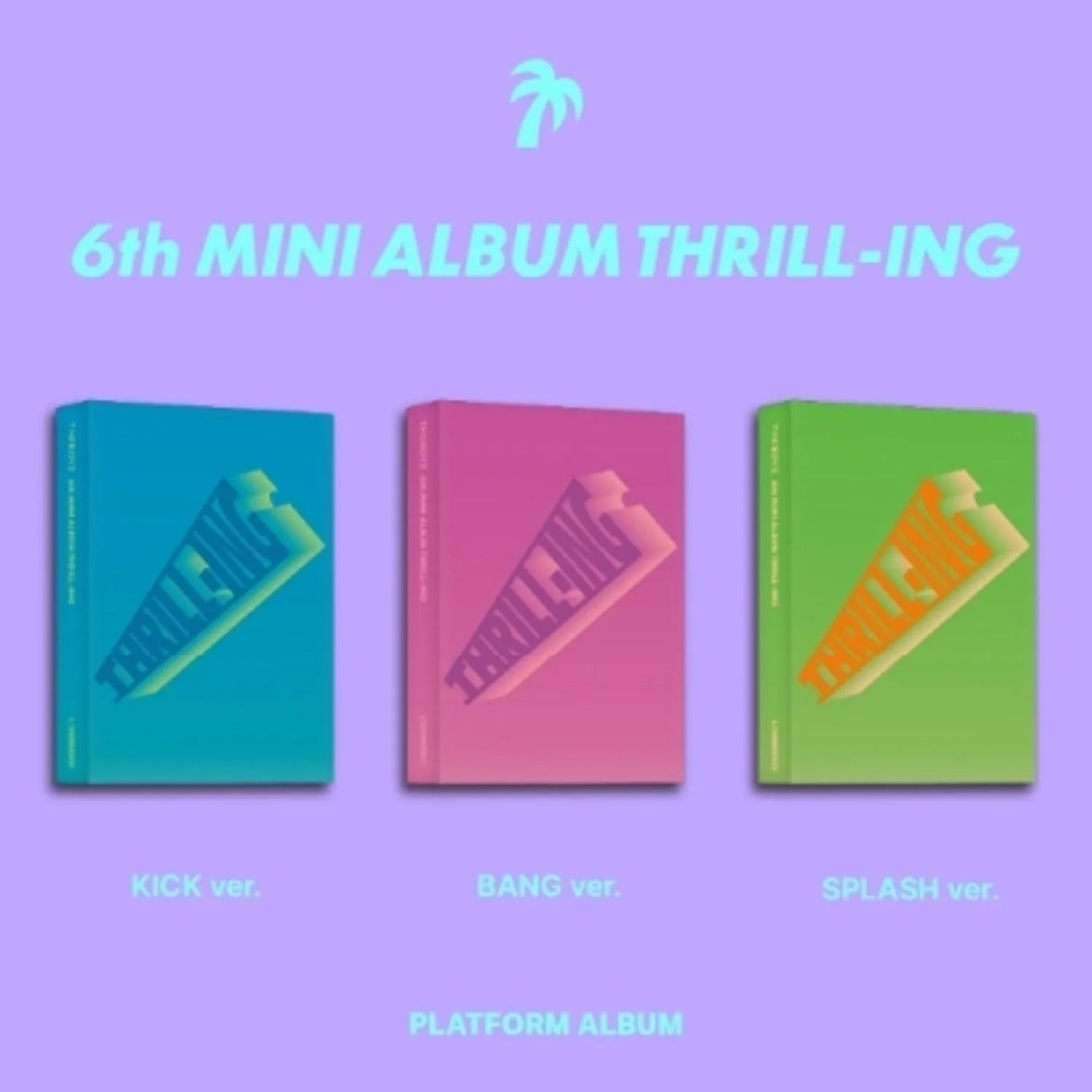 THE BOYZ - THRILL-ING (6TH MINI ALBUM) [PLATFORM VER.]