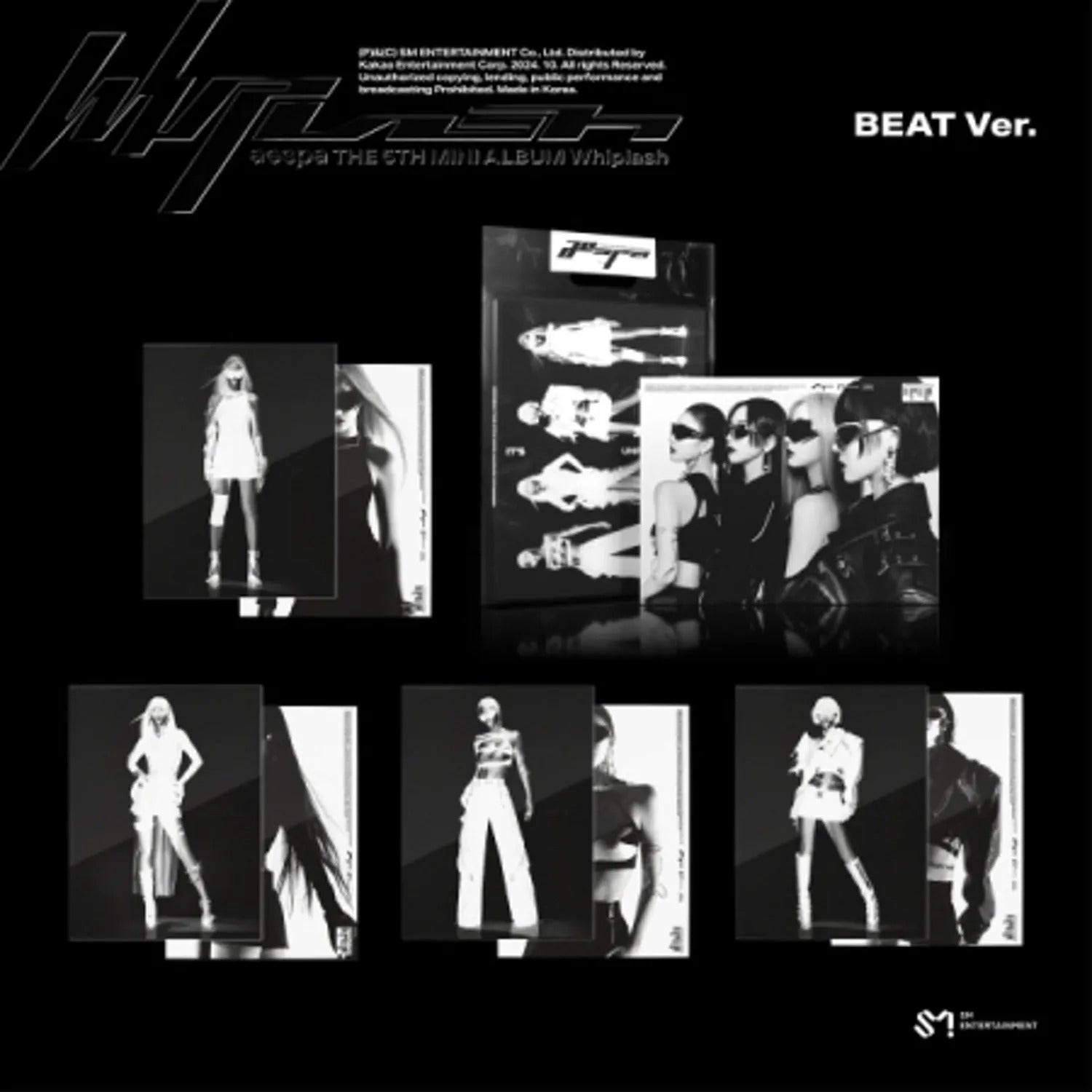 AESPA - 5TH MINI ALBUM [WHIPLASH] (BEAT VER.)