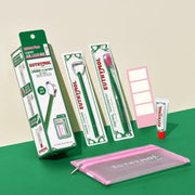 EUTHYMOL Tongue Cleaner & Tooth Brush Set (+Toothpaste 20g+Pouch+Byeon Woo Seok Photo Stickers)