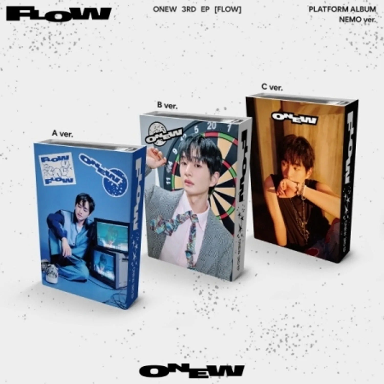 ONEW - 3RD MINI ALBUM [FLOW] (NEMO VER.)